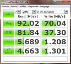 Transcend JetFlash 790 64GB černá/modrá (TS64GJF790K)