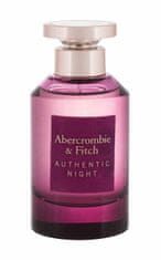 Abercrombie & Fitch 100ml authentic night, parfémovaná voda