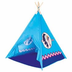 Bino Indiánské týpí modré teepee