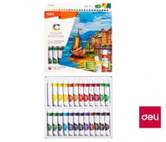 Deli stationery Barvy temperové Deli 24 barev Color Emotion EC11-24