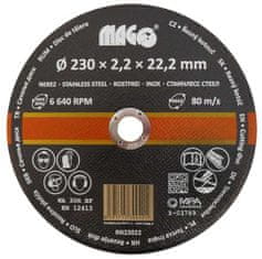 MAGG Řezný kotouč na nerez 230 x 2,2 x 22,2 mm MAGG