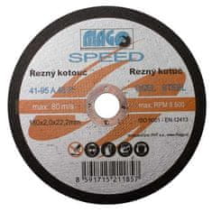 MAGG Řezný kotouč na kov 180x2,0x22mm MAGG SPEED