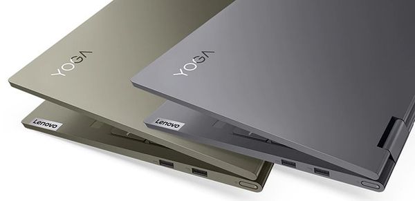 elegantný notebook lenovo yoga slim 7 krásny dizajn prémiové prevedenie wifi ax Bluetooth rýchly chod výkonný procesor ultrarýchly pevný disk ergonomická klávesnica praktický touchpad usb rozhranie thunderbolt poriadna výdrž batérie