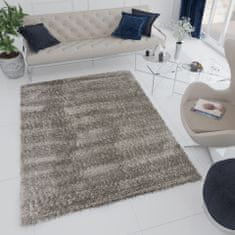 Chemex Koberec Versay Moderní Módní Boho Shaggy 6365A Ejf Bf Šedá 80x150 cm