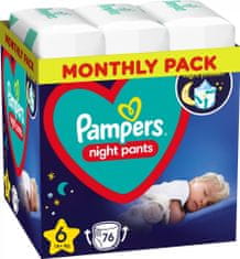 Pampers Night Pants Kalhotky plenkové jednorázové 6 (15 kg+) 76 ks