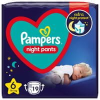 Pampers night pants plenkové kalhotky velikost 4
