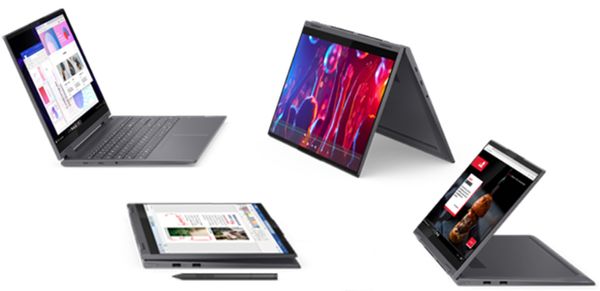  elegantný notebook lenovo yoga slim 7 krásny dizajn prémiové prevedenie wifi ax Bluetooth rýchly chod výkonný procesor ultrarýchly pevný disk ergonomická klávesnica praktický touchpad usb rozhranie thunderbolt poriadna výdrž batérie 