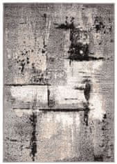 Chemex Koberec Laila 15755/10744 De Luxe Béžová Bílá Krémová Černá Šedá 80x150 cm