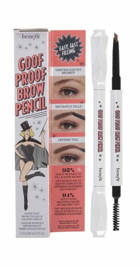 Benefit 0.34g goof proof, cool grey, tužka na obočí