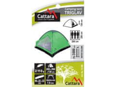 Cattara Stan TRIGLAV pro 3 osoby 200x200x130cm PU3000mm