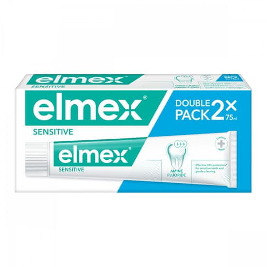 Elmex zubní pasta Sensitive 2 x 75 ml