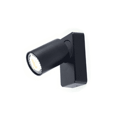 ACA  Nástěnné bodové svítidlo ELITIS max. 35W/GU10/230V/IP20, černá barva
