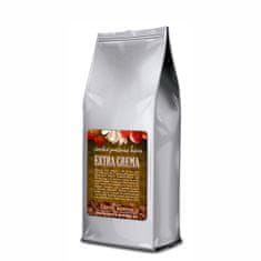 Čerstvá káva EXTRA CREMA 500g zrno 80% Arabica 20% Robusta