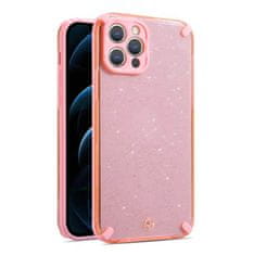 MobilPouzdra.cz Gelové růžové GLITTER DUST pouzdro na XIAOMI Redmi 9A / Redmi 9AT