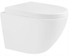 Mexen Lena závěsná wc mísa včetně sedátka s slow-tvrdý, bílá (30298000)