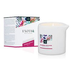 Exotiq Exotická masážní svíčka ExotiQ Massage Candle Bamboo Orchids 200g