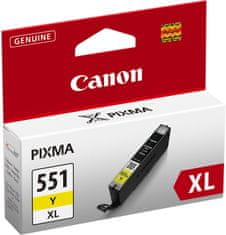 Canon CLI-551XL Y, žlutá (6446B001)