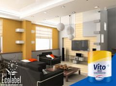 Vitex Vito ECO (15 litrů) - špičková barva pro interiéry označená EU jako ekologicky šetrný výrobek 