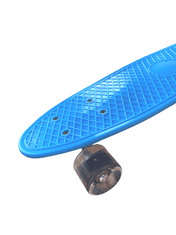 Pennyboard s LED kolečky, 56 cm LIGHT BLUE/BLACK S-153