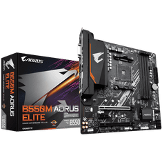 Gigabyte B550M AORUS ELITE osnovna plošča, AM4, DDR4, Micro ATX - zánovní