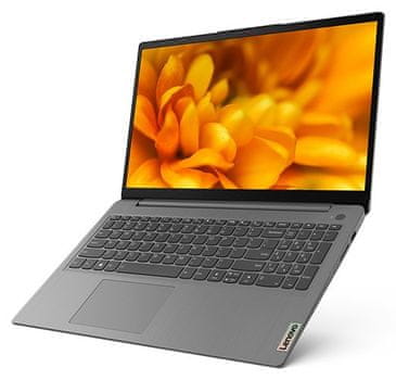 Notebook Lenovo Ideapad 3 15ITL6 výkonný ľahký prenosný Wi-Fi ac bluetooth HDMI 15,6 palcov IPS Full HD displej s veľmi vysokým rozlíšením excelentný zvuk audio výkonný procesor integrovaná Intel UHD Graphics