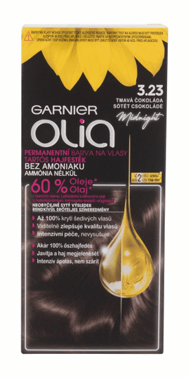 Garnier 50g olia, 3,23 black amber, barva na vlasy