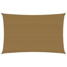 Greatstore Stínící plachta 160 g/m2 taupe 2,5 x 4,5 m HDPE