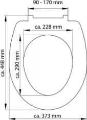 Eisl Duroplastové sedátko se zpomalovacím mechanismem SOFT-CLOSE Kotva