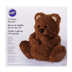 Wilton Forma na dort 3D medvídek 22,2 x 24,7 x 15,2 cm - Decora