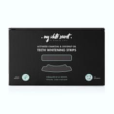 My White Secret Bělicí pásky na zuby s aktivním uhlím Whitening Strips 14 ks