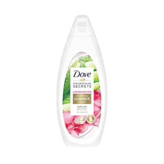 Dove Sprchový gel s vůní aloe vera a růžové vody Soothing Summer Ritual (Body Wash) 500 ml