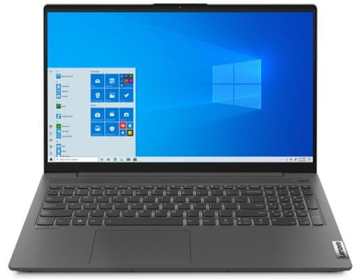  Notebook Lenovo IdeaPad 5 15ITL05 výkonný lehký přenosný Wi-Fi ax bluetooth HDMI 15,6 palců IPS Full HD displej s velmi vysokým rozlišením excelentní zvuk audio výkonný procesor Intel UHD Graphics