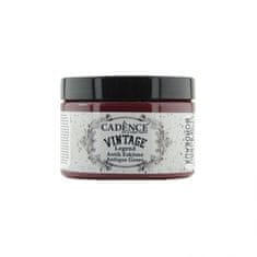 Aladine Kamínková barva Cadence Vintage Legend Antique gesso 150ml-bordeaux vínová