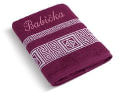 Bellatex Froté ručník řecká kolekce se jménem BABIČKA