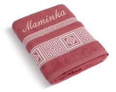 Bellatex Froté ručník řecká kolekce se jménem MAMINKA