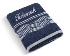 Bellatex Froté ručník Vlnka se jménem TATÍNEK