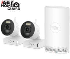 iGET Homeguard HGNVK88002P - Wire-free bezdrátový bateriový set - zánovní