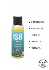 Stimul8 S8 Massage Oil 50ml - French Plum & Egyptian Cotton