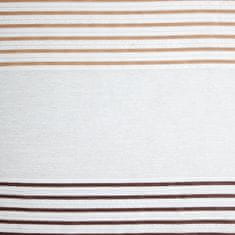 Eurofirany Jemný žakárový závěs v poloprůhledné barvě 140 cm x 250 cm