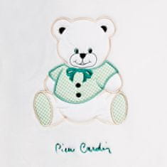Eurofirany Dětská deka 110x140 medvídek Pierre Cardin / zelená