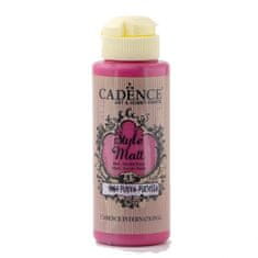 Aladine Matná akrylová barva Cadence Style Matt 120ml - fuchsia růžová fuchsiová