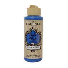 Aladine Matná akrylová barva Cadence Style Matt 120ml - royal blue královská modrá