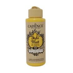 Aladine Matná akrylová barva Cadence Style Matt 120ml - sun flower slunečnice