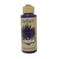 Aladine Matná akrylová barva Cadence Style Matt 120ml -dark purple tmavá fialová