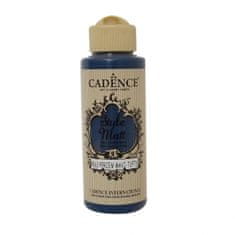 Aladine Matná akrylová barva Cadence Style Matt 120ml - tufts pruská modrá