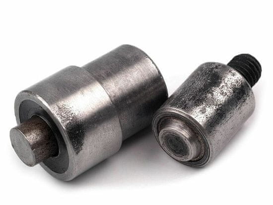 Kraftika 1sada nikl piston k nýtování průchodek 10mm, průchodky