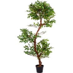 Greatstore PLANTASIA Umělý strom jerlín, 160 cm