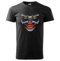 Pánské tričko Clown - Velikost - S;Barva trička - Černá
