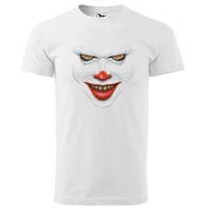 IMPAR SUBLIMACE Tričko Clown - Velikost - 5XL;Typ - pro muže;Barva trička - Bílá
