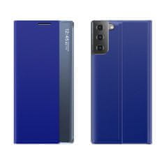 IZMAEL Knížkové otevírací pouzdro pro Samsung Galaxy S21 5G - Modrá KP11002